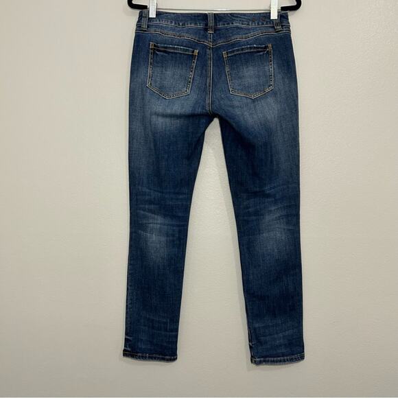 Cabi Slim Boyfriend Jeans Distressed Style #5695 Size 4 - Picture 6 of 10